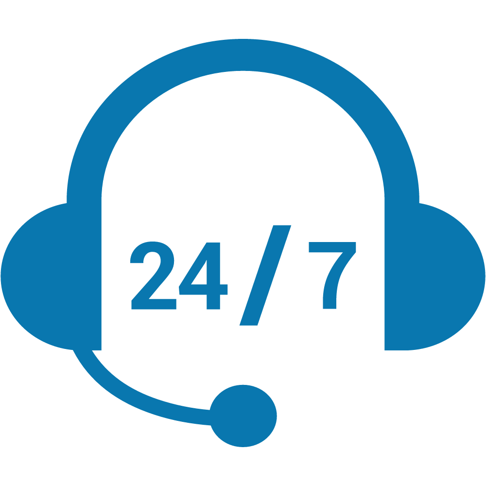 24/7 Helpline icon